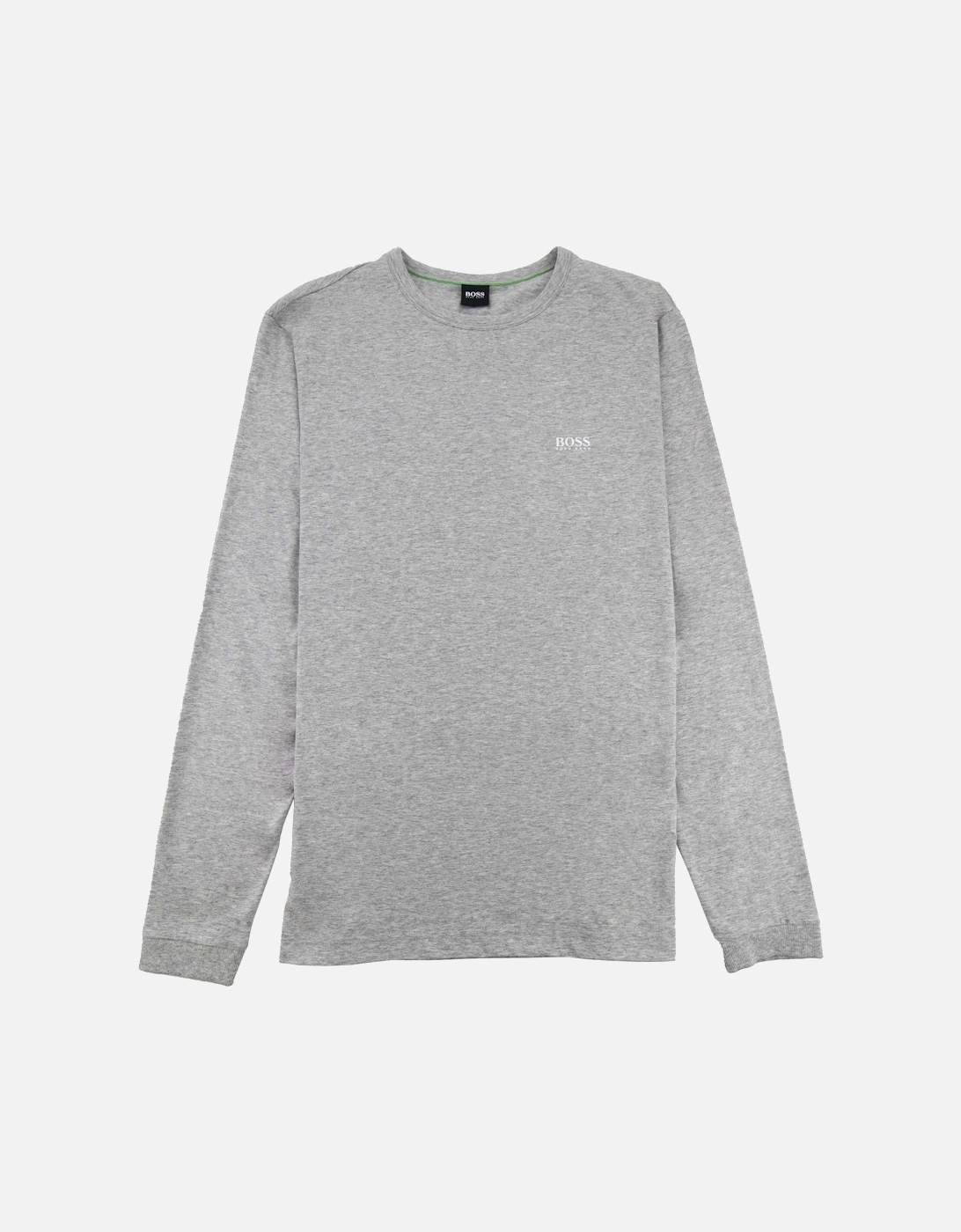 Small Logo Long Sleeve Top Grey, 4 of 3