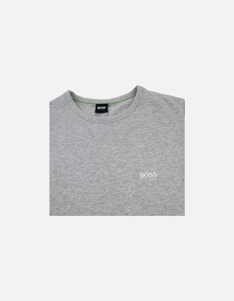 Small Logo Long Sleeve Top Grey