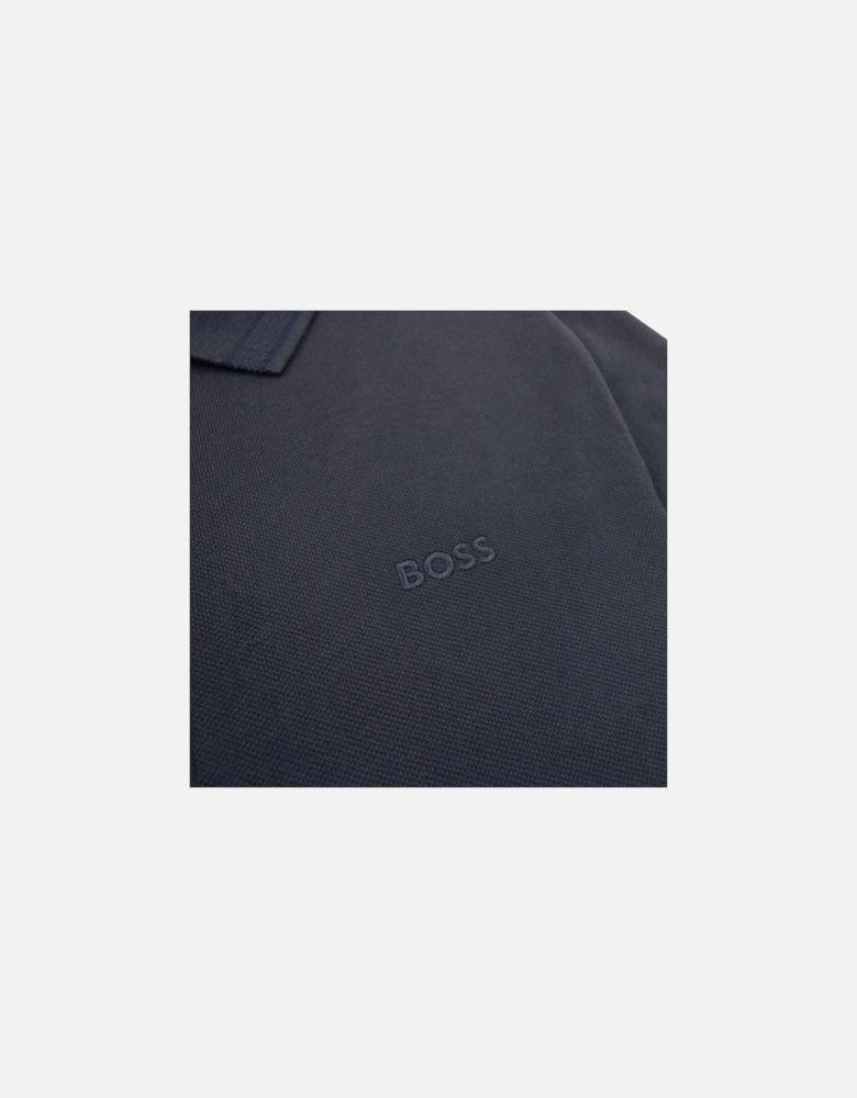 Paddy Embroidered Logo Polo Navy 4112