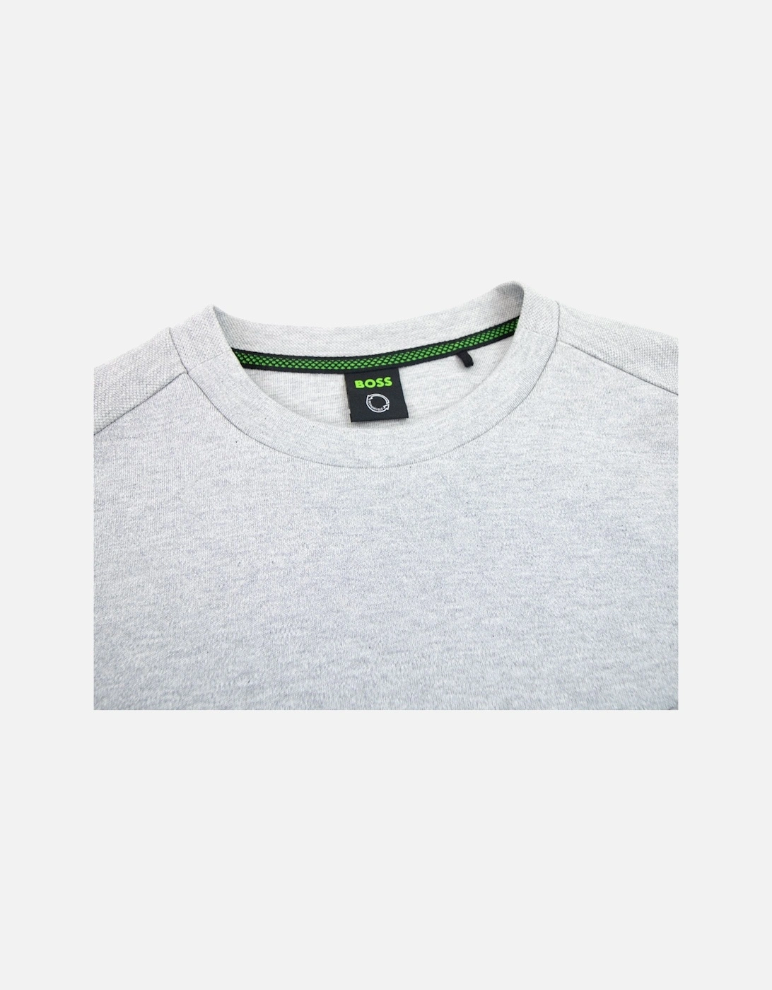 Salbo Curved Logo Sweatshirt Grey 059