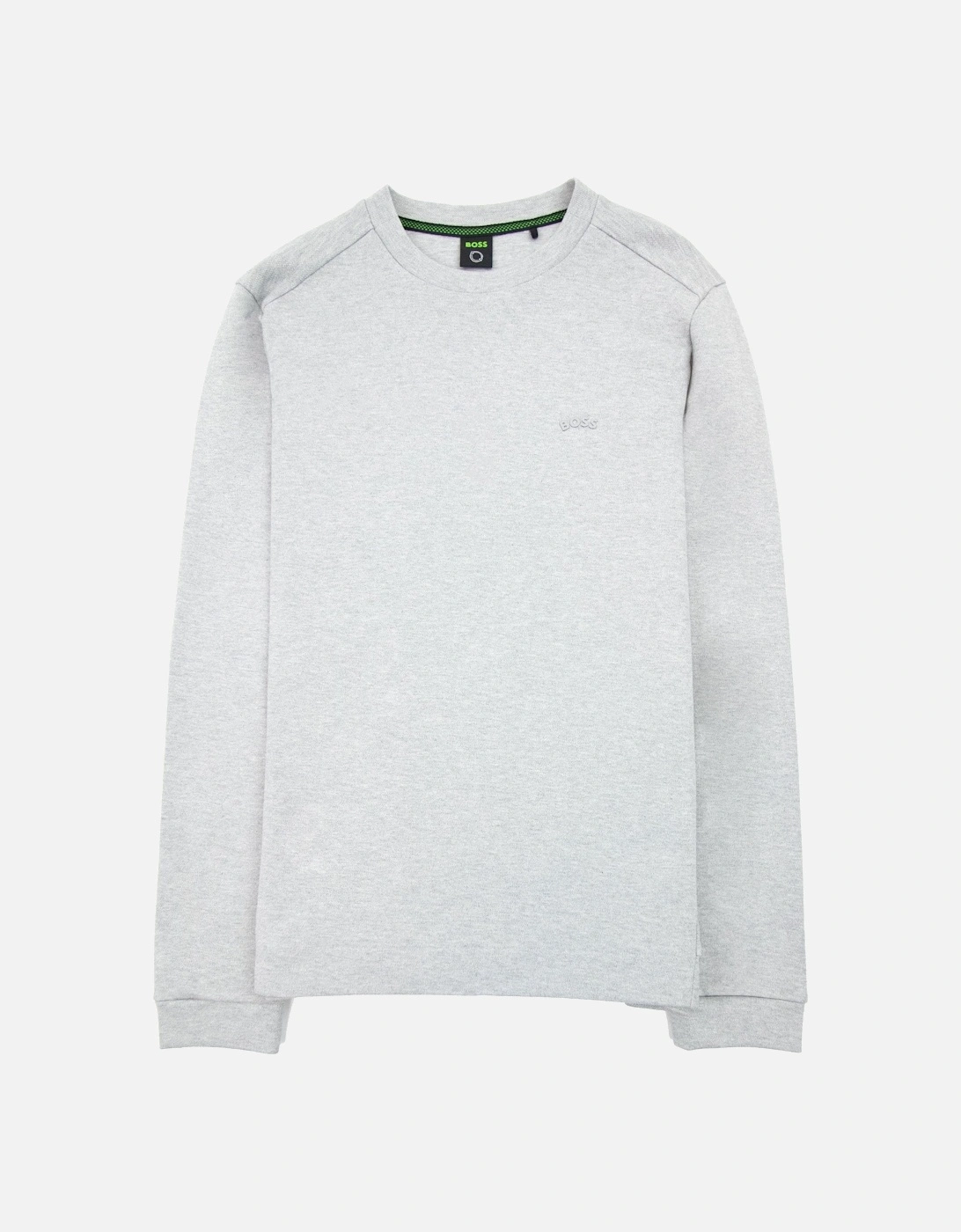 Salbo Curved Logo Sweatshirt Grey 059, 6 of 5