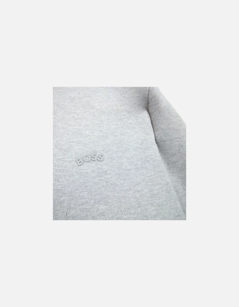 Salbo Curved Logo Sweatshirt Grey 059