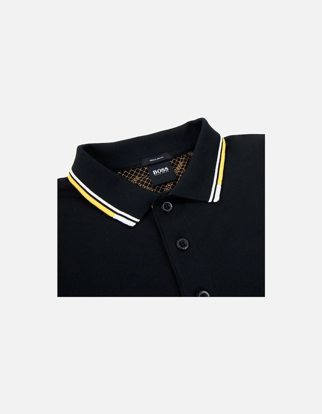 Paddy Pro Golf Polo Shirt Black 001