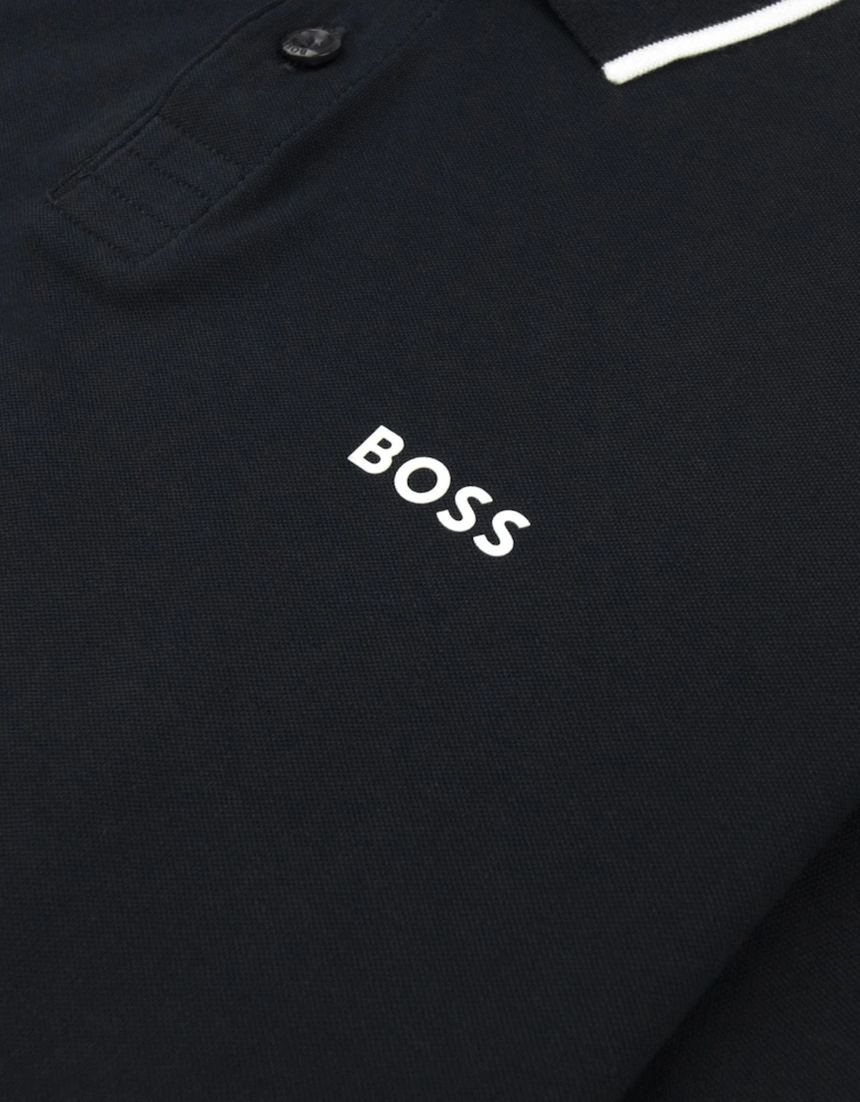 Paul Slim Fit Polo Black 001