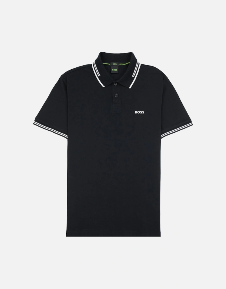 Paul Slim Fit Polo Black 001