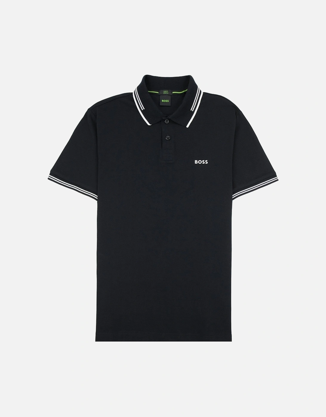 Paul Slim Fit Polo Black 001, 5 of 4
