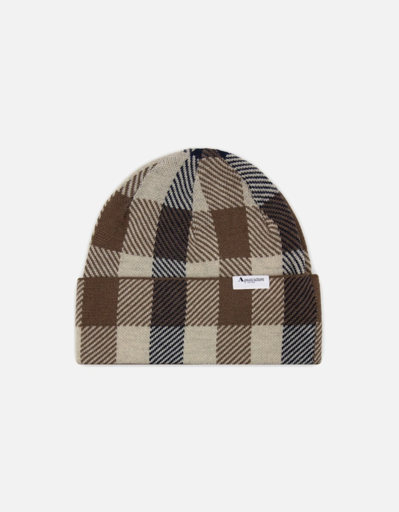 Active Macro Check Beanie Macro Club