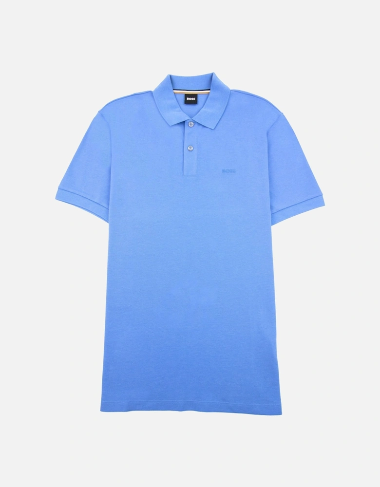 Pallas Embroidered Logo S/s Polo Blue 420