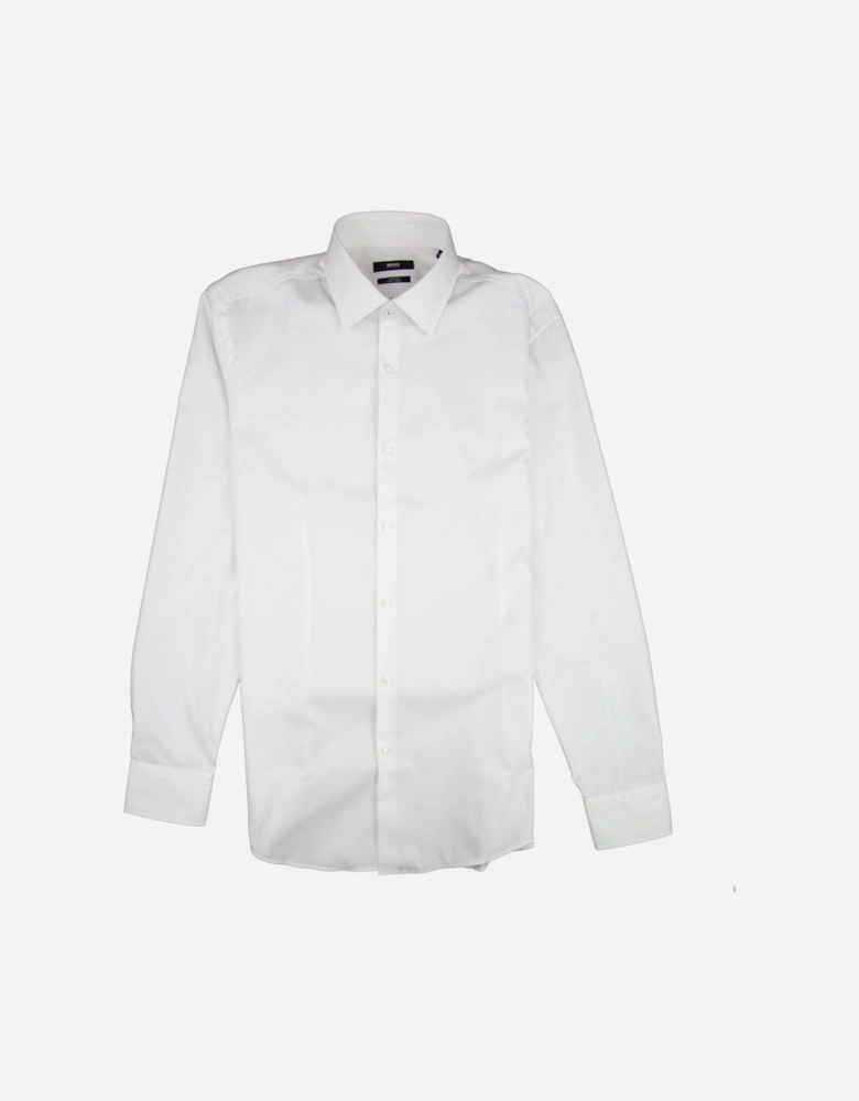 Jerris Inside Check Shirt White