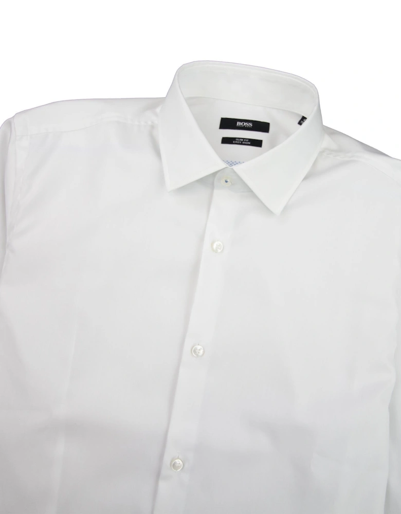 Jerris Inside Check Shirt White