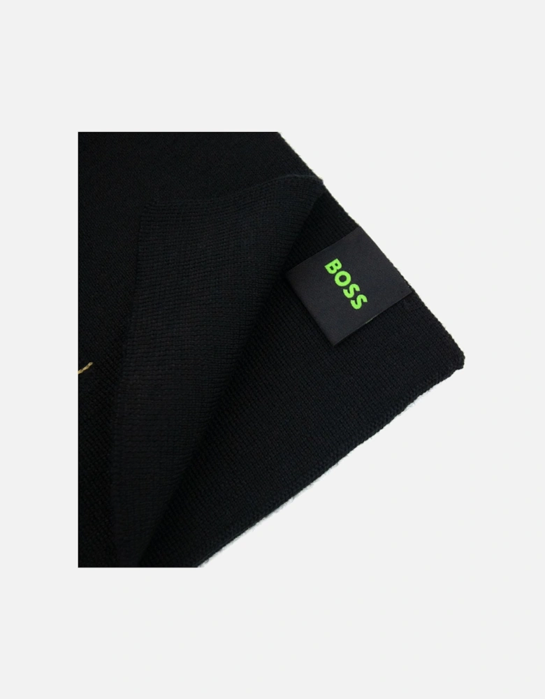 Aride Logo Scarf Black 001