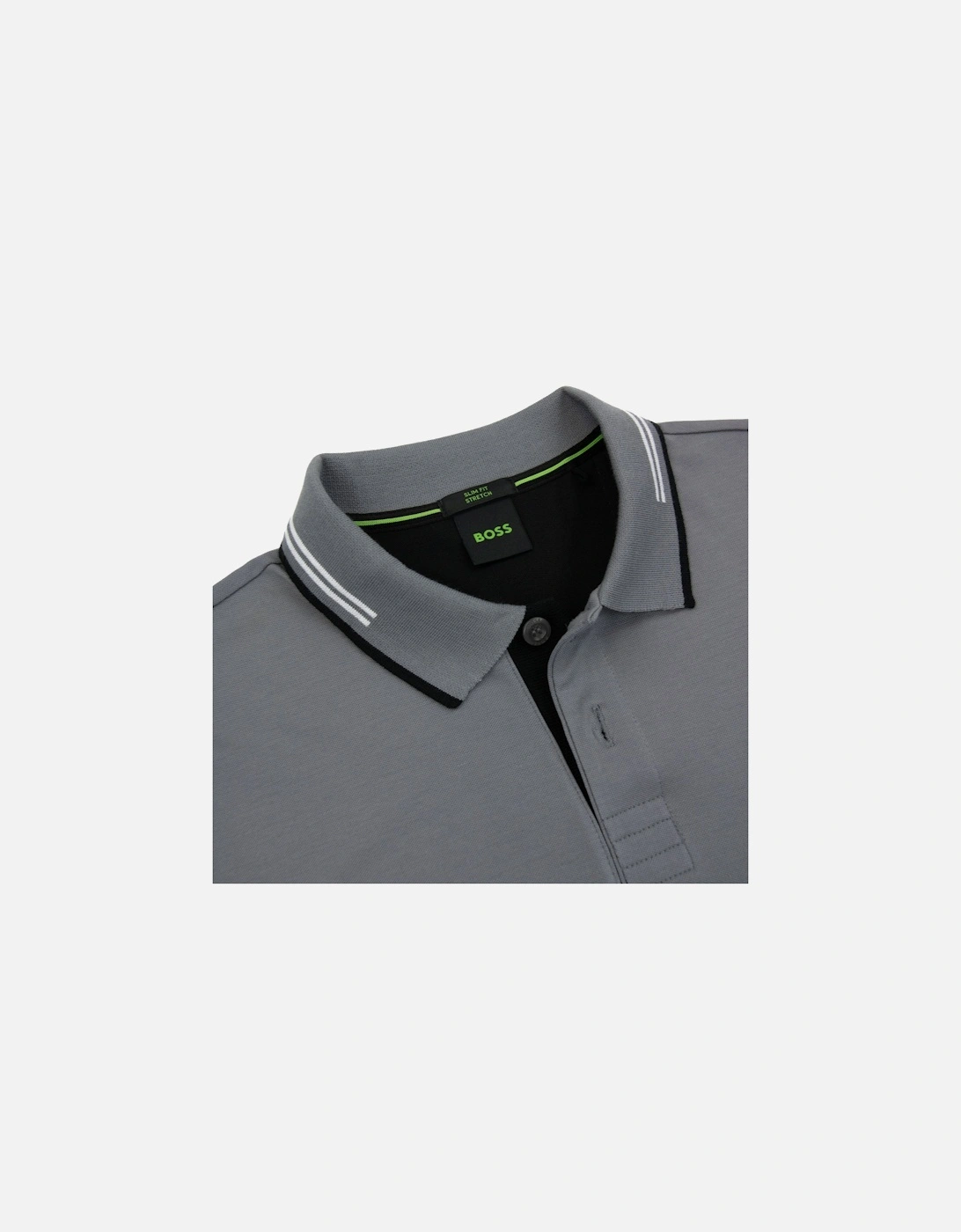 Paul Slim Fit Polo Grey 036