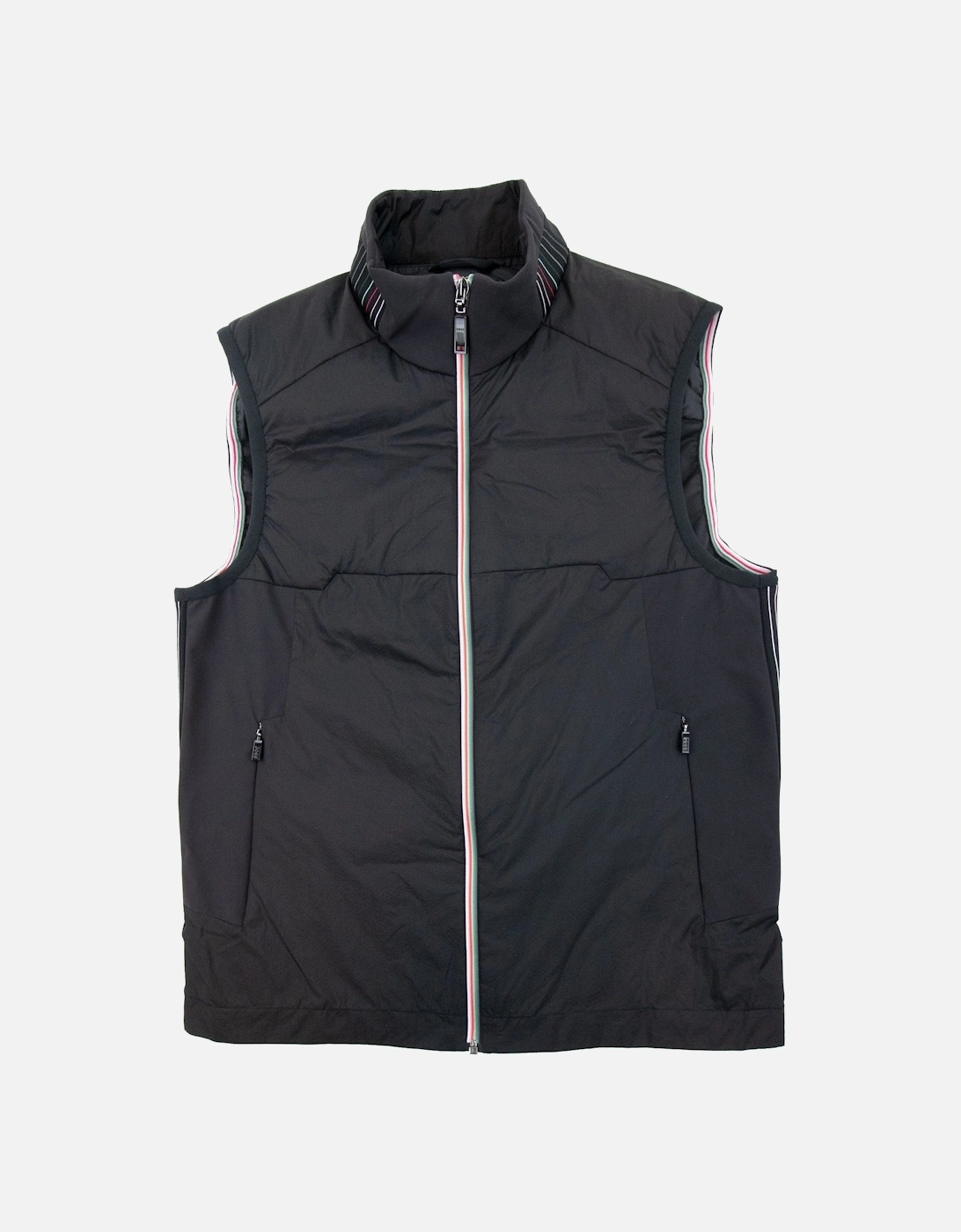 V Mero Padded Vest Black 001, 6 of 5