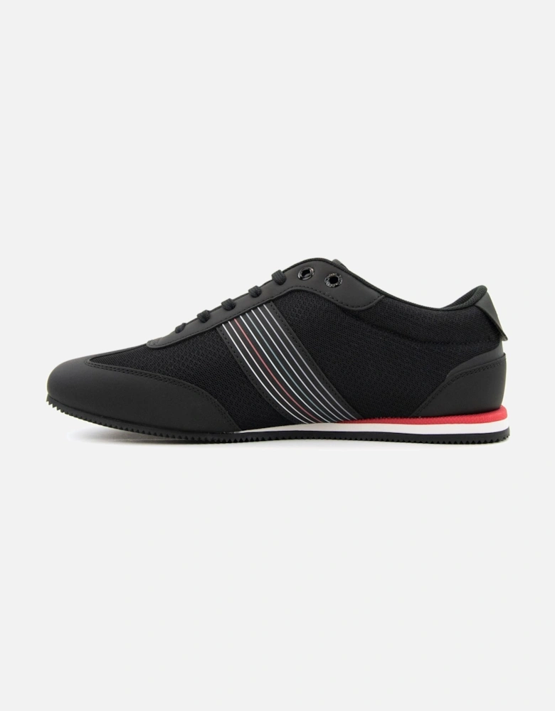 Rusham Seasonal Logo Stripe Trainer Charcoal 016