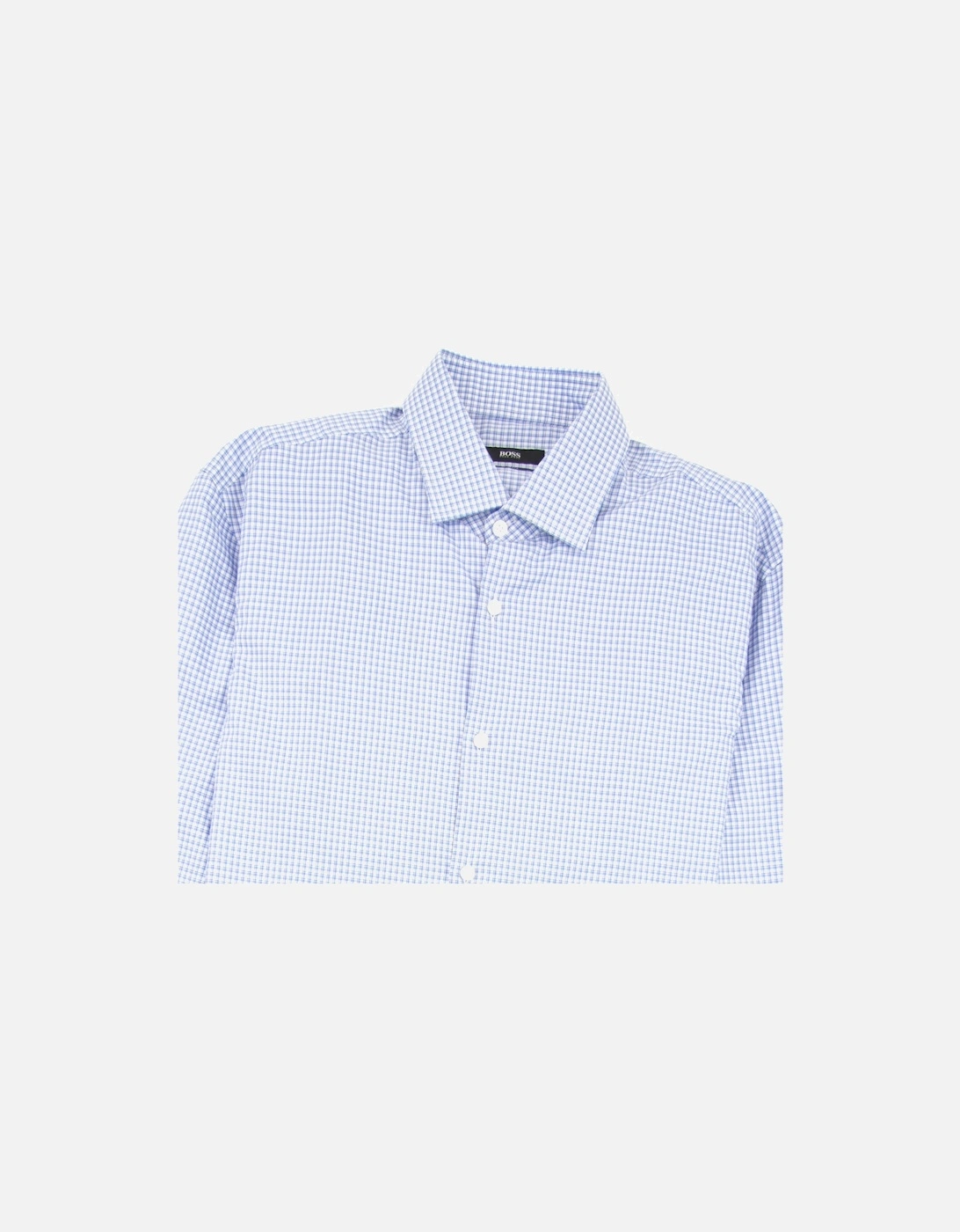 Jenno Check Shirt Sky Blue