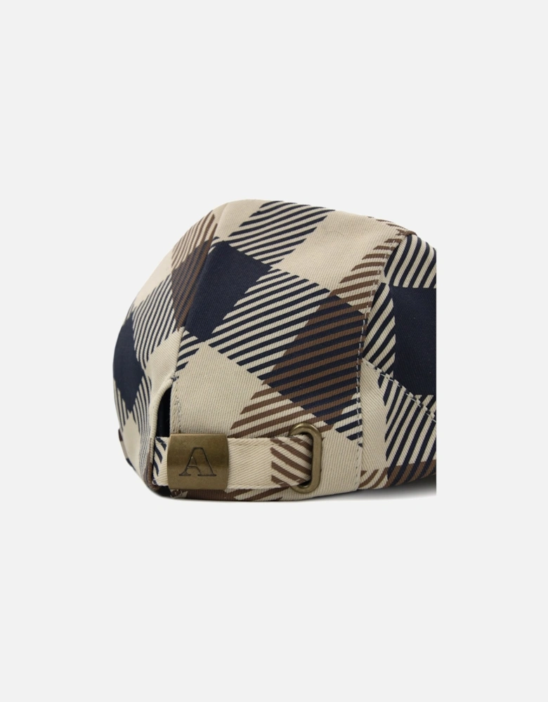 Macro Iconic Flat Cap Macro Club Check 30