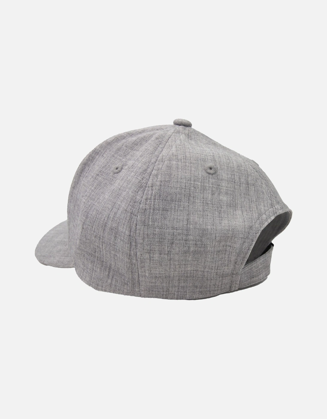 Curved Gold Bold Logo Cap Grey 059