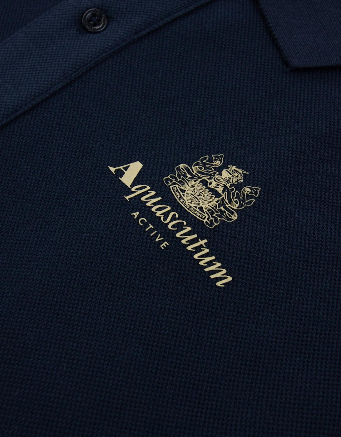 Stripes Piquet L/s Polo Navy 11