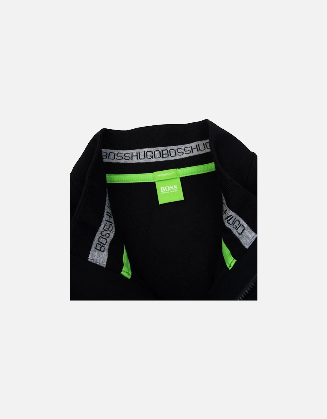 Sweat Half Zip Logo Jumper Black 001