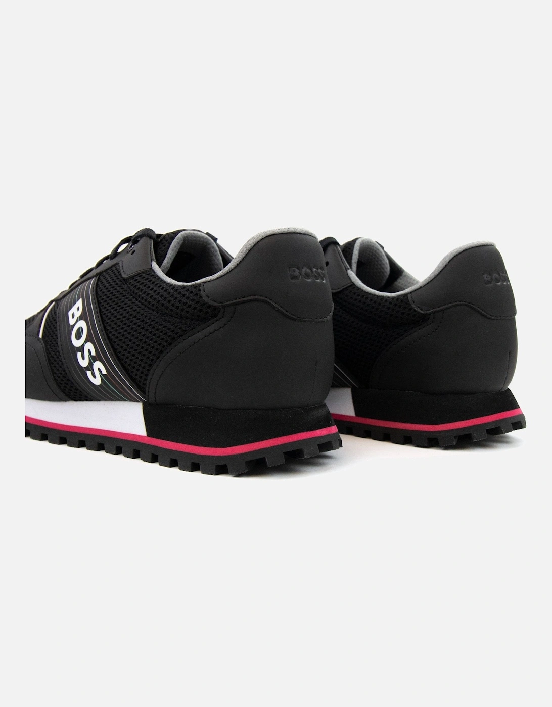 Parkour Seasonal Logo Stripe Trainers Charcoal 016