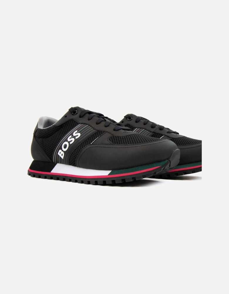 Parkour Seasonal Logo Stripe Trainers Charcoal 016