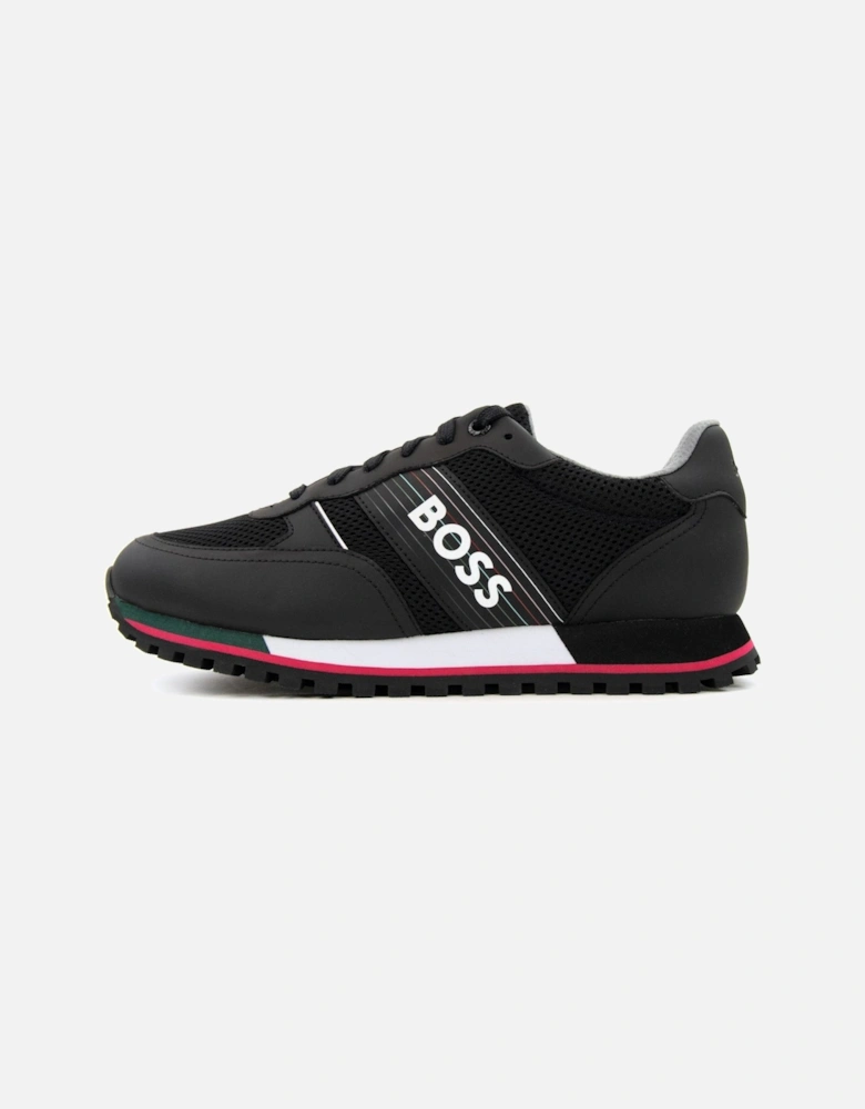 Parkour Seasonal Logo Stripe Trainers Charcoal 016