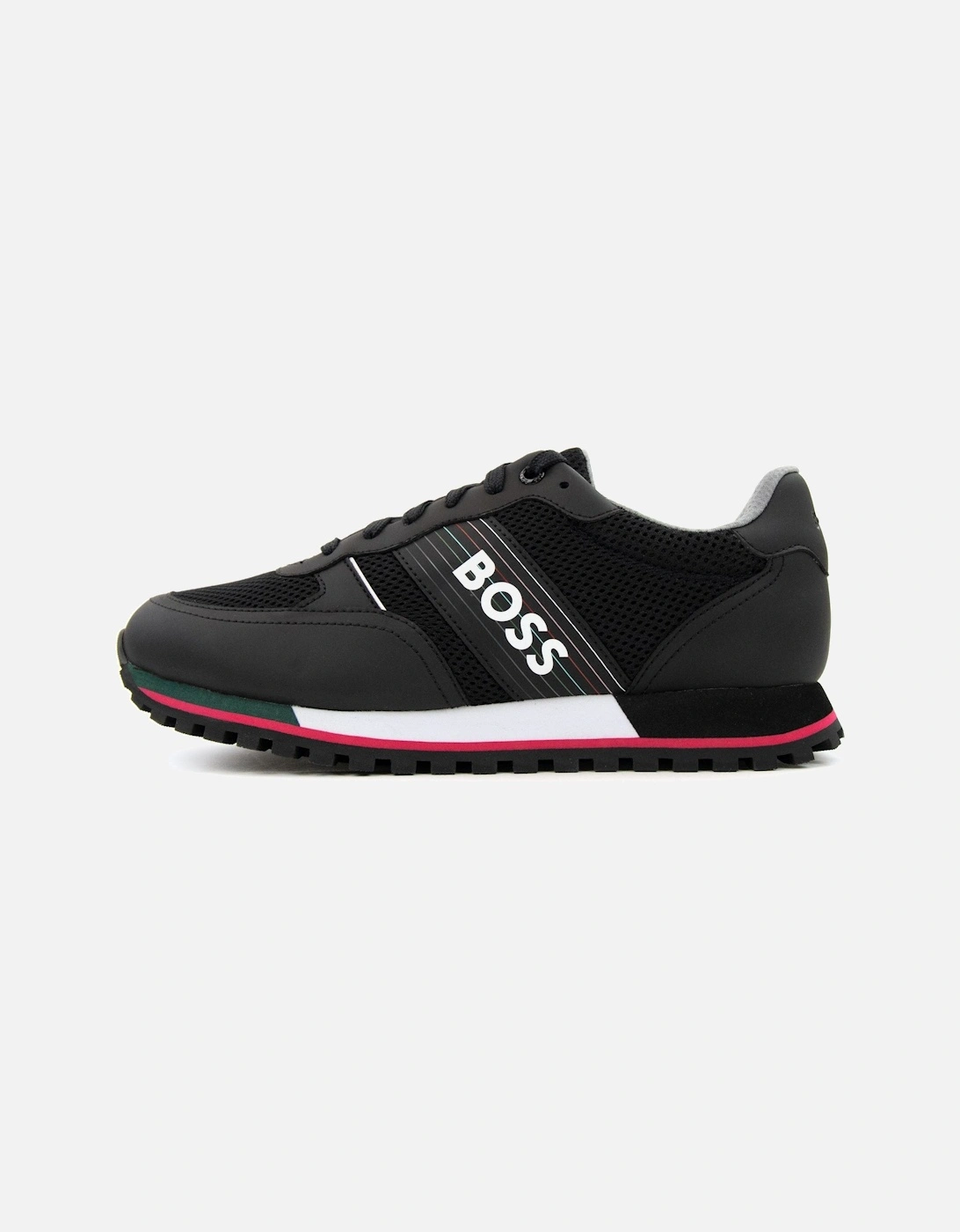 Parkour Seasonal Logo Stripe Trainers Charcoal 016