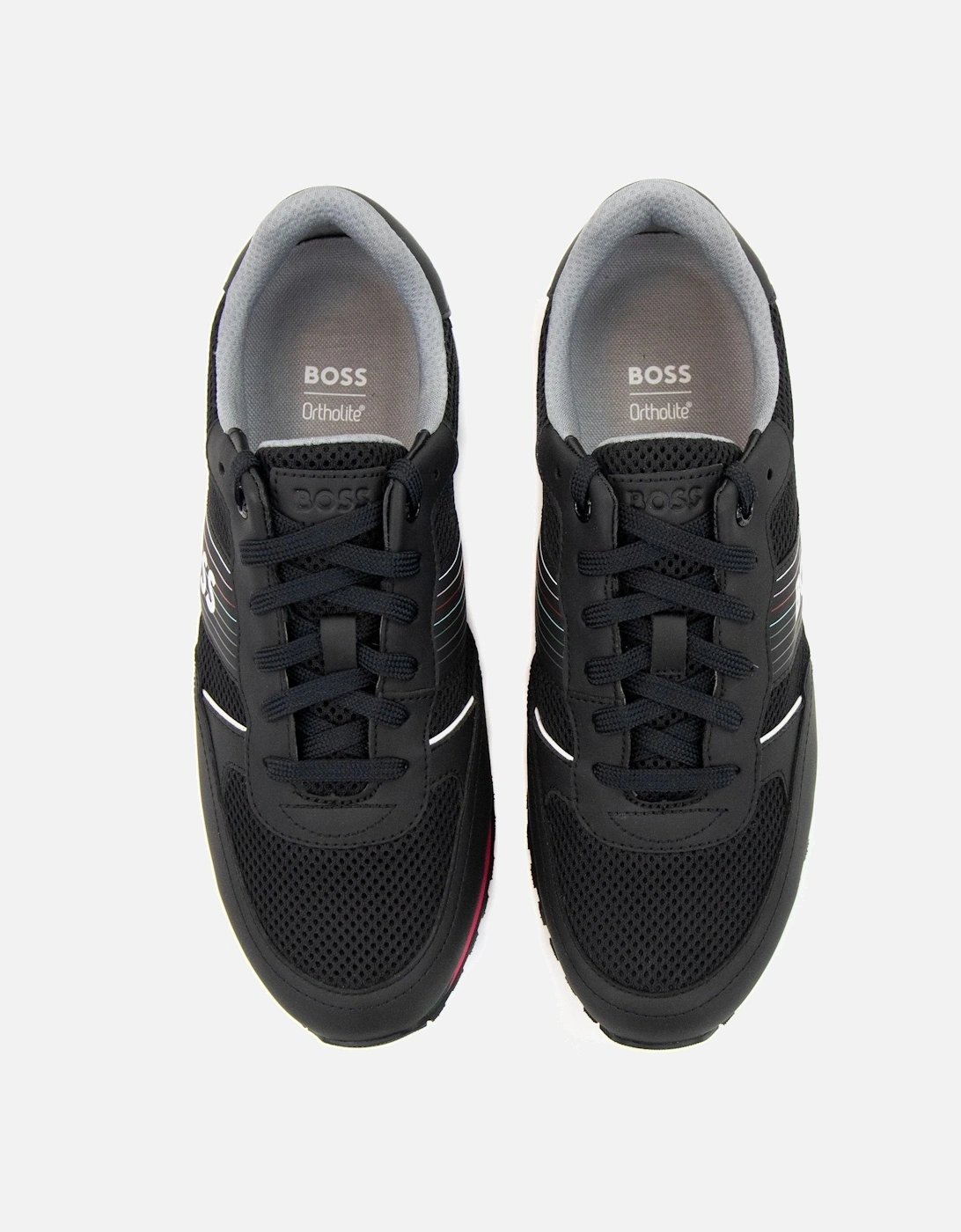 Parkour Seasonal Logo Stripe Trainers Charcoal 016