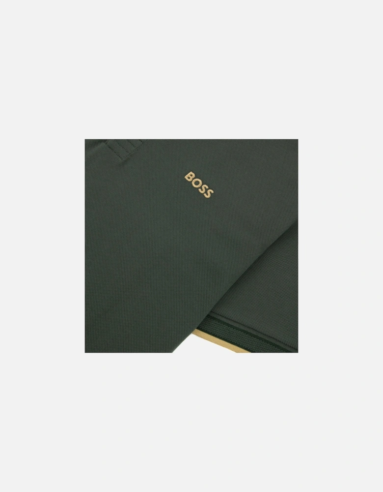 Embroidered Logo Paddy Polo Green 379