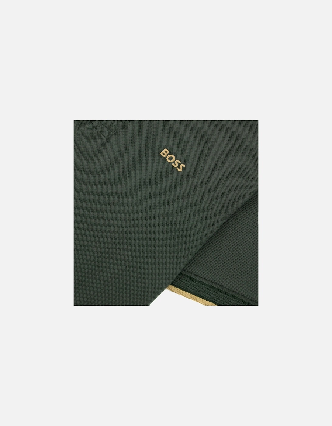 Embroidered Logo Paddy Polo Green 379