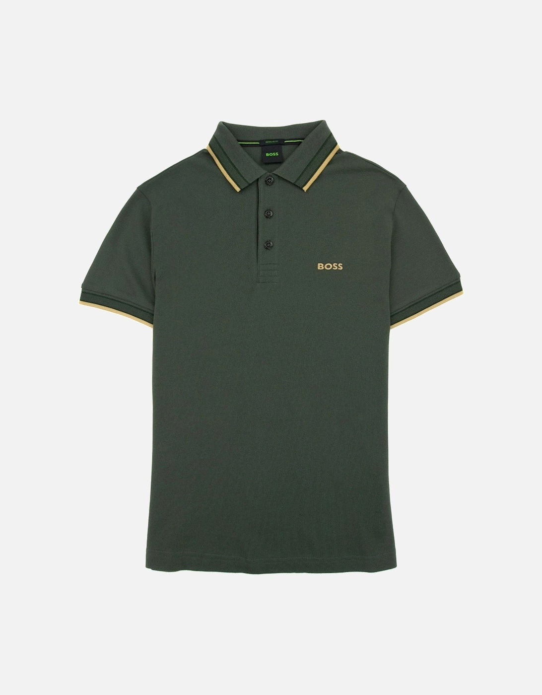 Embroidered Logo Paddy Polo Green 379, 5 of 4