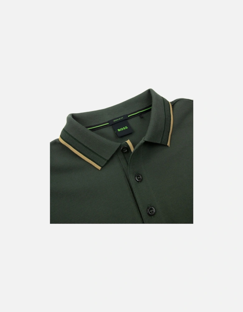 Embroidered Logo Paddy Polo Green 379