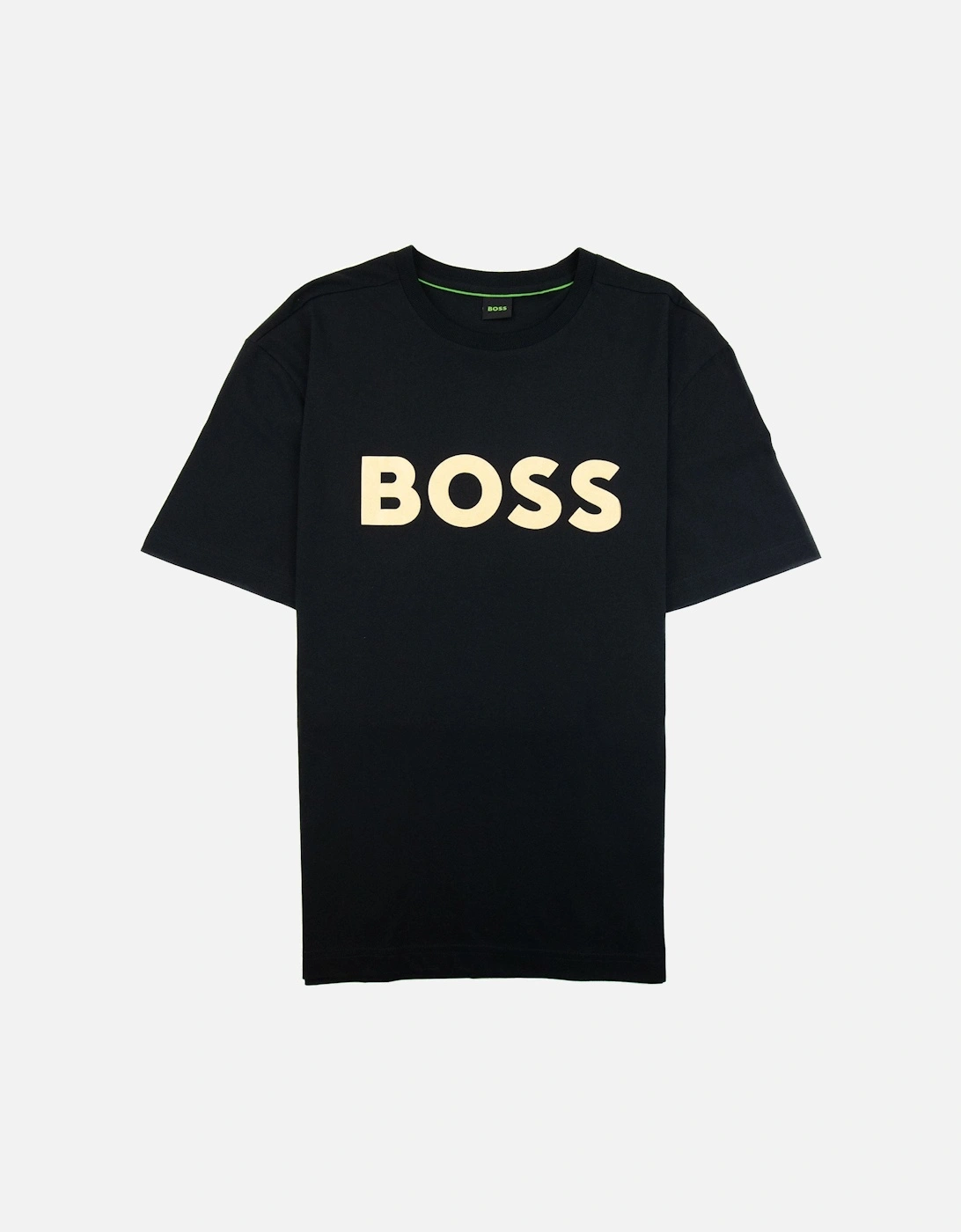 Tee 1 Logo Printed T Shirt Black 001, 4 of 3