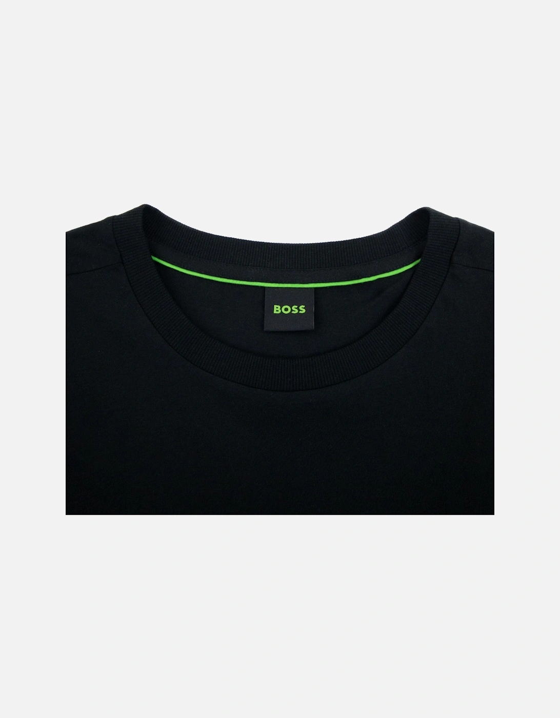 Tee 1 Logo Printed T Shirt Black 001