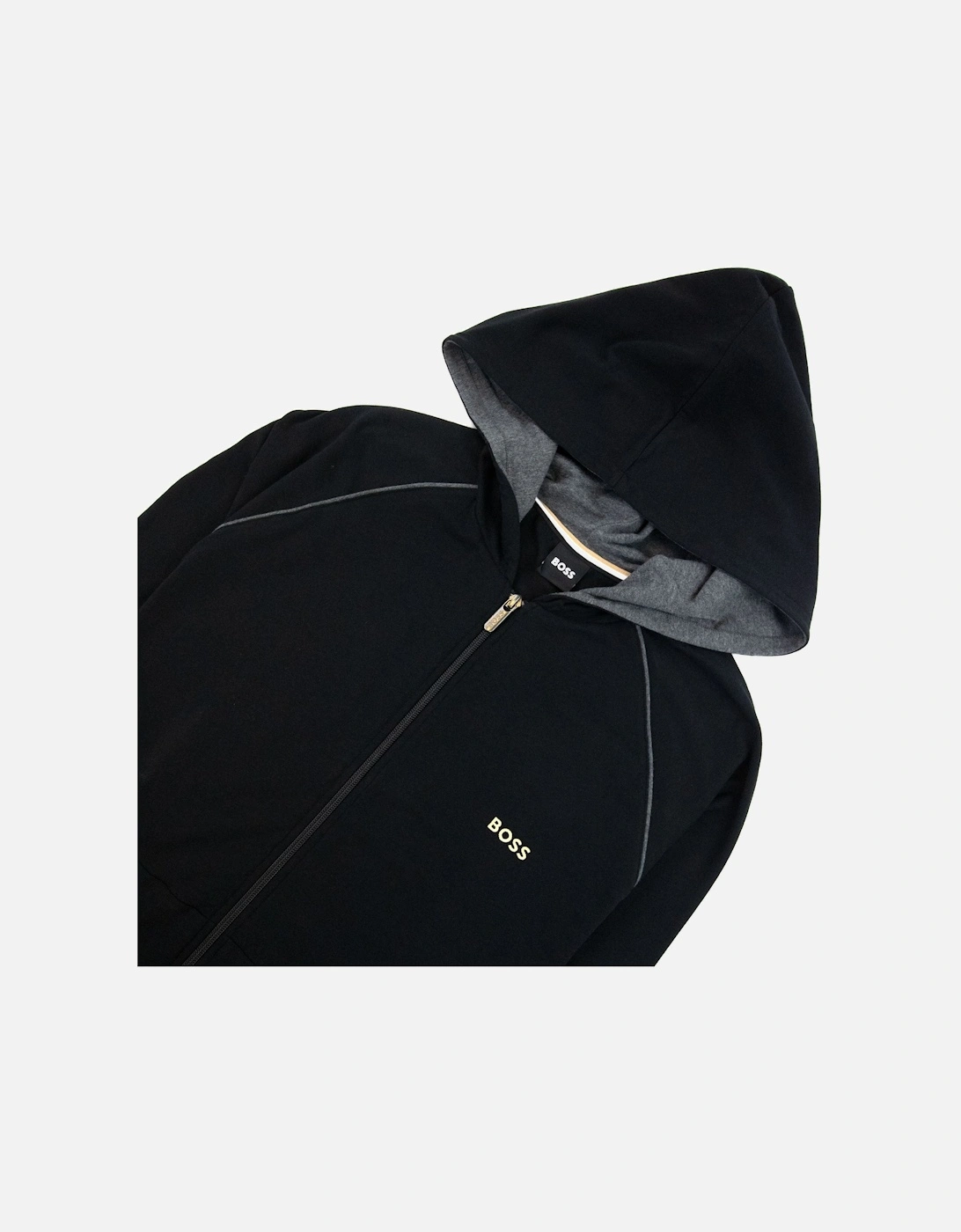 Mix & Match Logo Zip Up Jacket Black 005