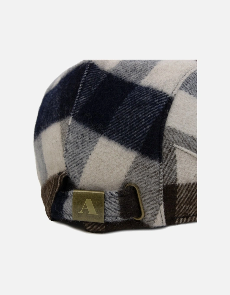 Water Repellent Macro Club Check Flat Cap Macro Club Check 30