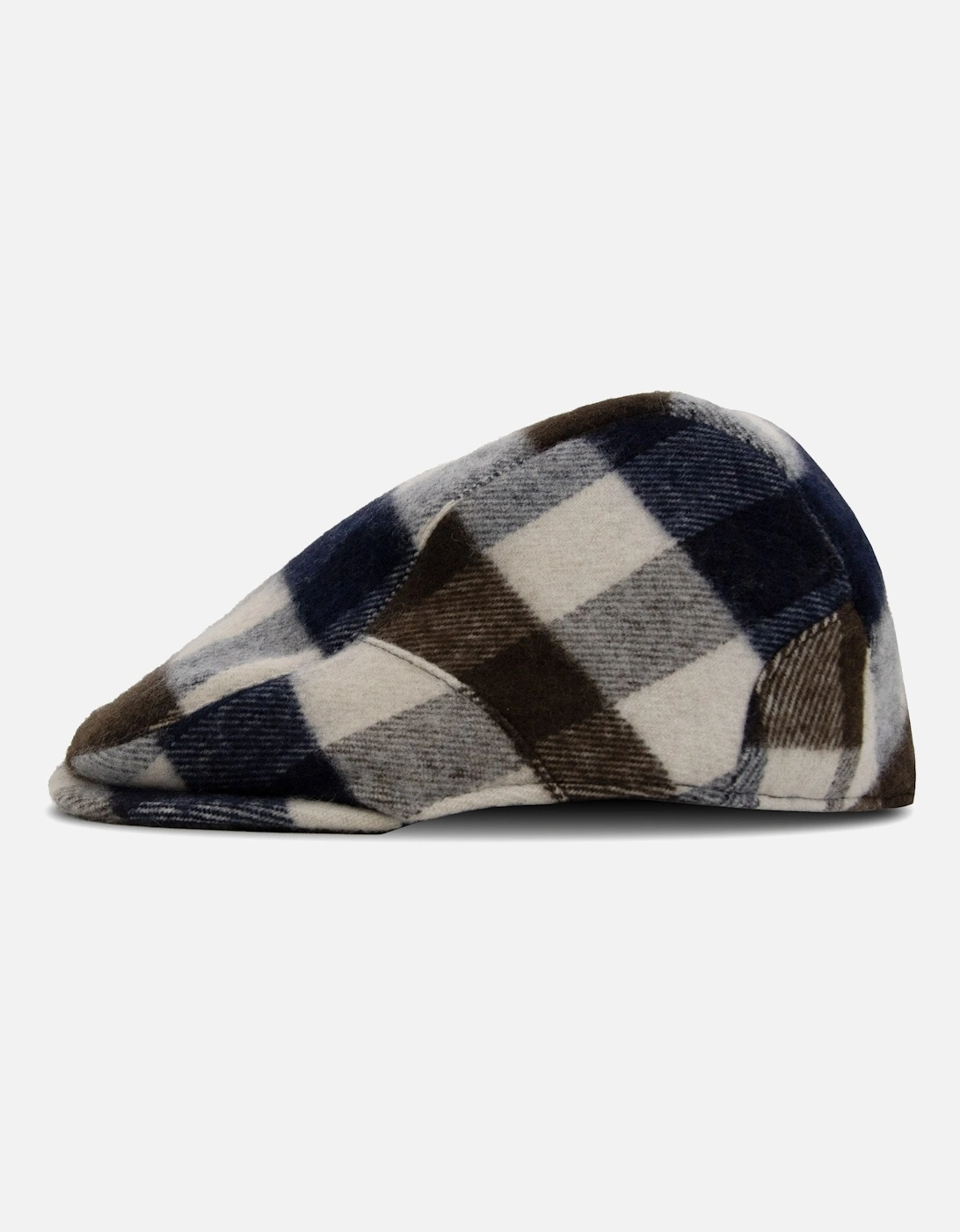 Water Repellent Macro Club Check Flat Cap Macro Club Check 30