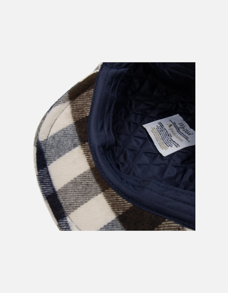 Water Repellent Macro Club Check Flat Cap Macro Club Check 30