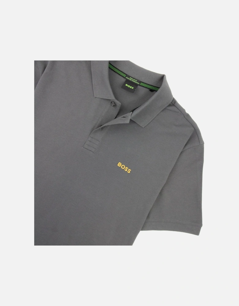 Piro Reg Fit Polo Dark Grey 022