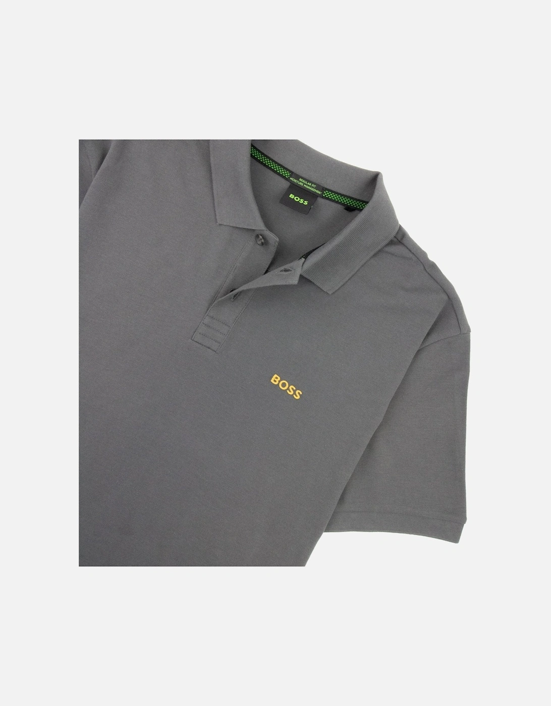 Piro Reg Fit Polo Dark Grey 022