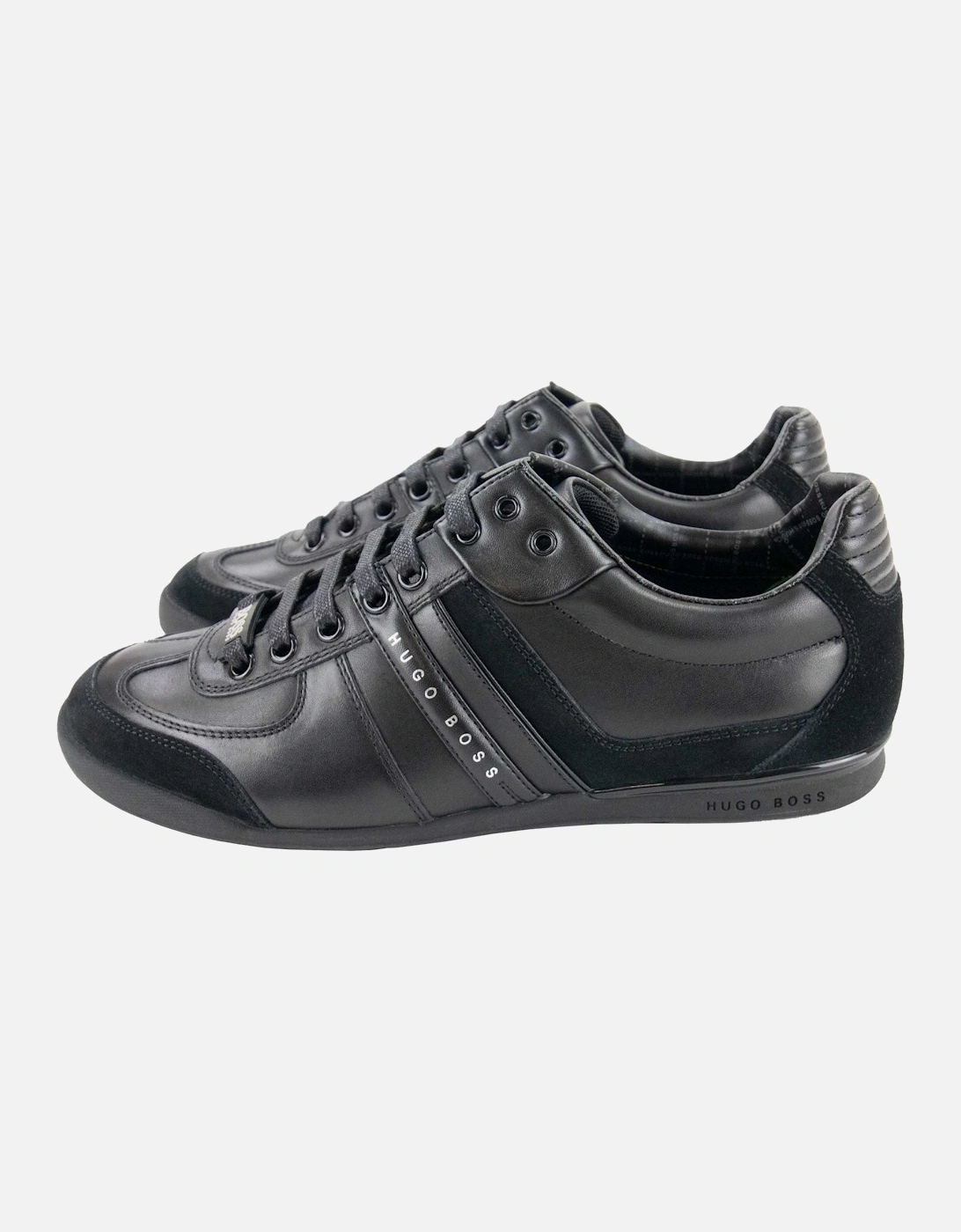 Aki Low Top Trainers Black 001, 5 of 4
