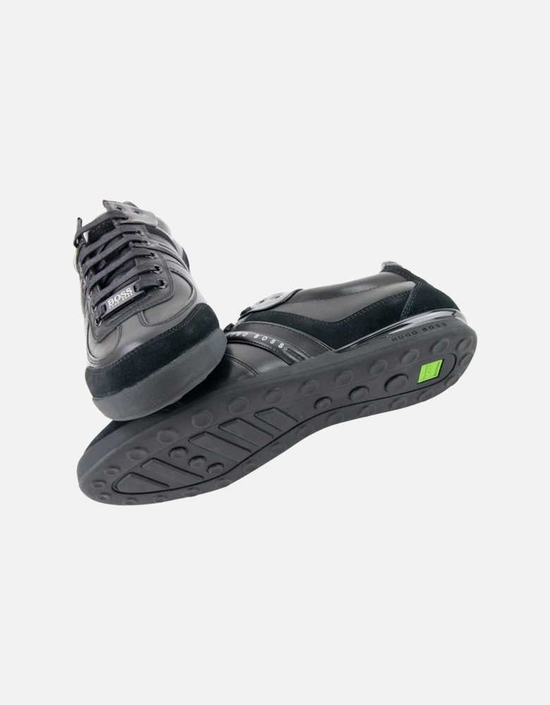 Aki Low Top Trainers Black 001