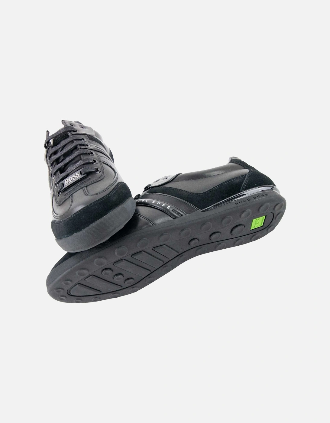 Aki Low Top Trainers Black 001