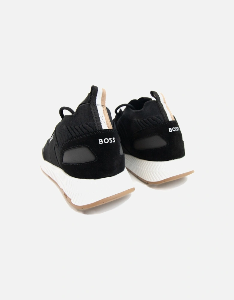 Mesh Sock Runner Black/white