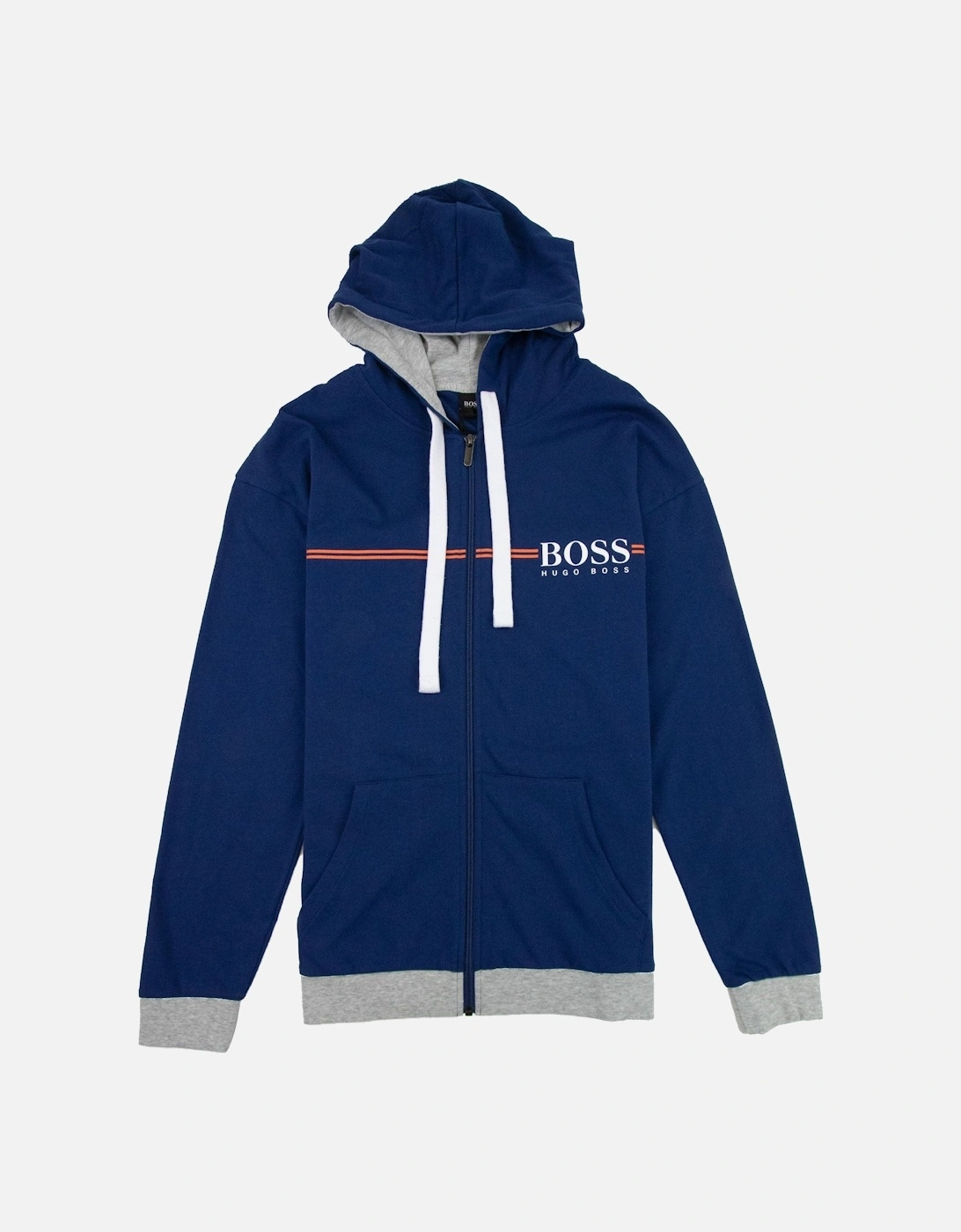 Authentic Hooded Jacket Blue/Orange, 3 of 2