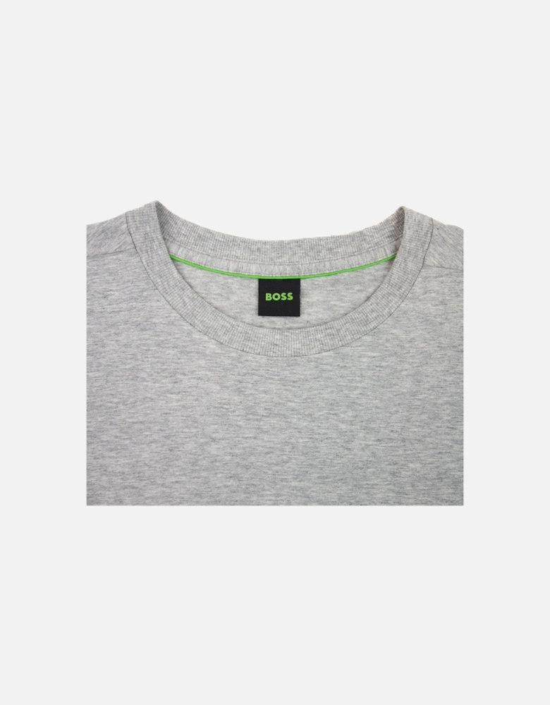 Tee 1 Logo Printed T Shirt Grey 059