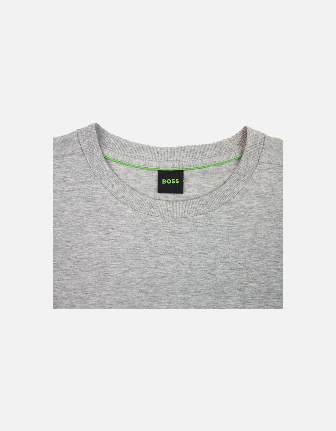 Tee 1 Logo Printed T Shirt Grey 059