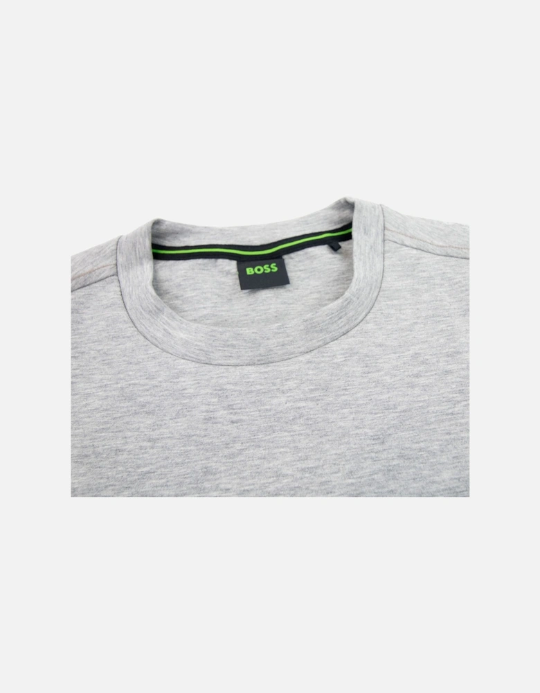 Salbo Iconic Curved Logo Sweatshirt Grey 059