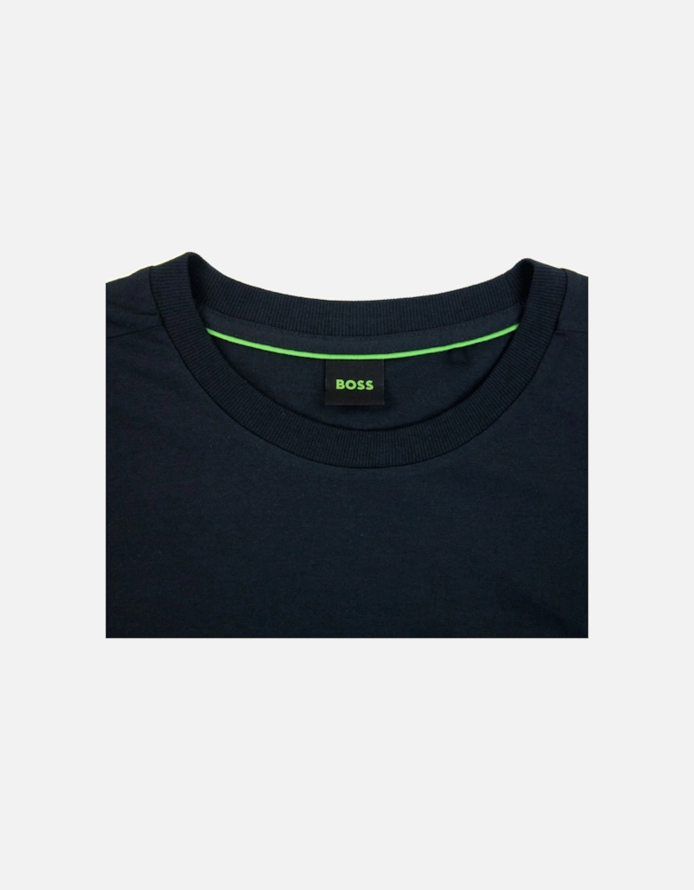 Tee 1 Logo Printed T Shirt Navy 402