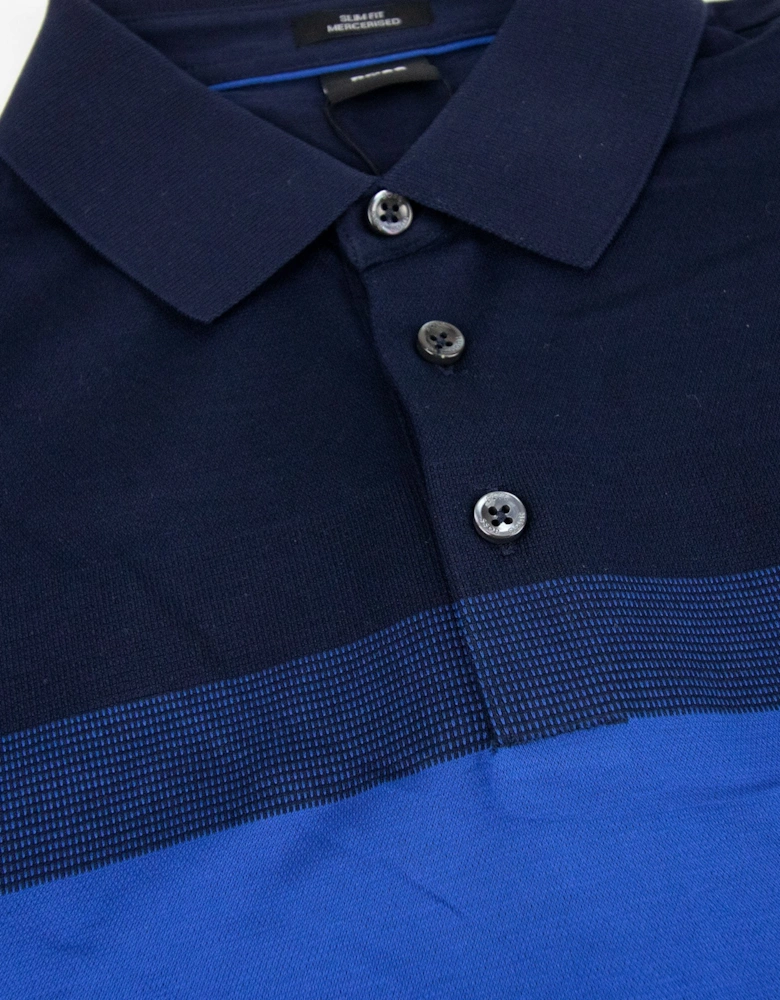 Penrose 03 S/s Polo Blue/navy 415